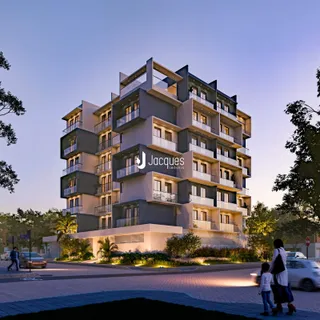 Fachada de um prédio residencial em Lajeado, Brasil.