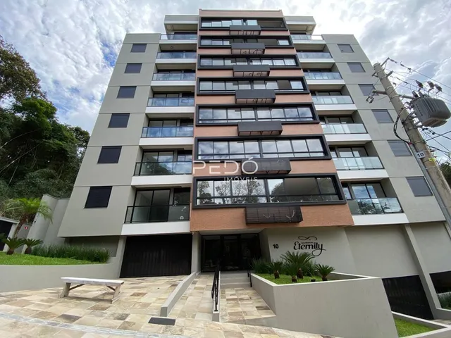 Fachada de um prédio residencial em Lajeado, Brasil.
