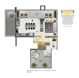 Apartamento com 3 dormitórios, foto 15