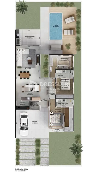 Casa com 3 dormitórios, foto 19