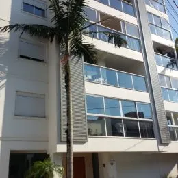 Fachada de um prédio residencial em Lajeado, Brasil.