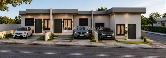 Casa geminada com 2 dormitórios