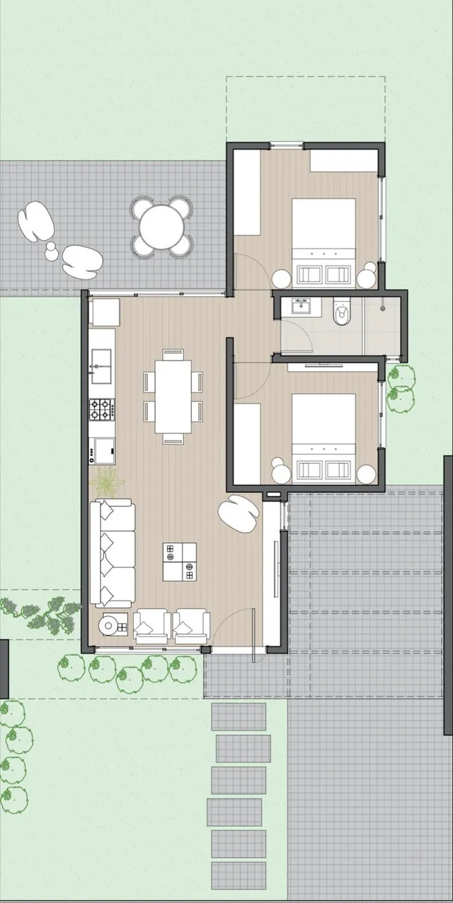 Casa com 2 dormitórios, foto 3