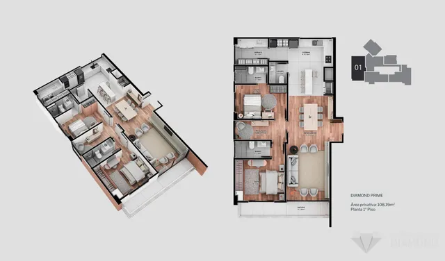 Apartamento com 2 dormitórios, foto 4