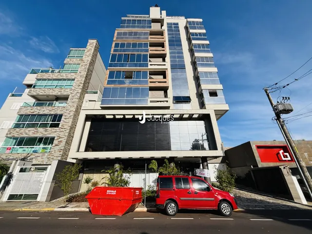 Fachada de um prédio residencial em Lajeado, Brasil.