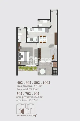 Apartamento com 1 dormitório, foto 7