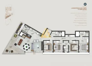 Apartamento com 4 dormitórios, foto 18
