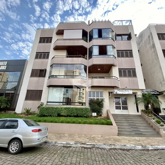 Fachada de um prédio residencial em Lajeado, Brasil.