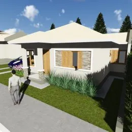 Casa geminada com 2 dormitórios, foto 2