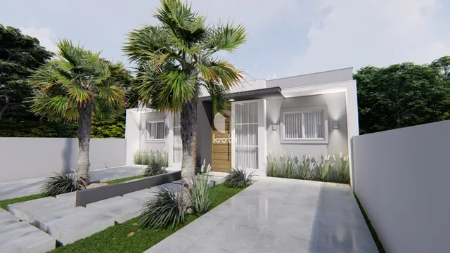 Casa geminada com 2 dormitórios