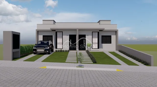 Casa geminada com 2 dormitórios