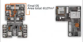 Apartamento com 1 dormitório, foto 12