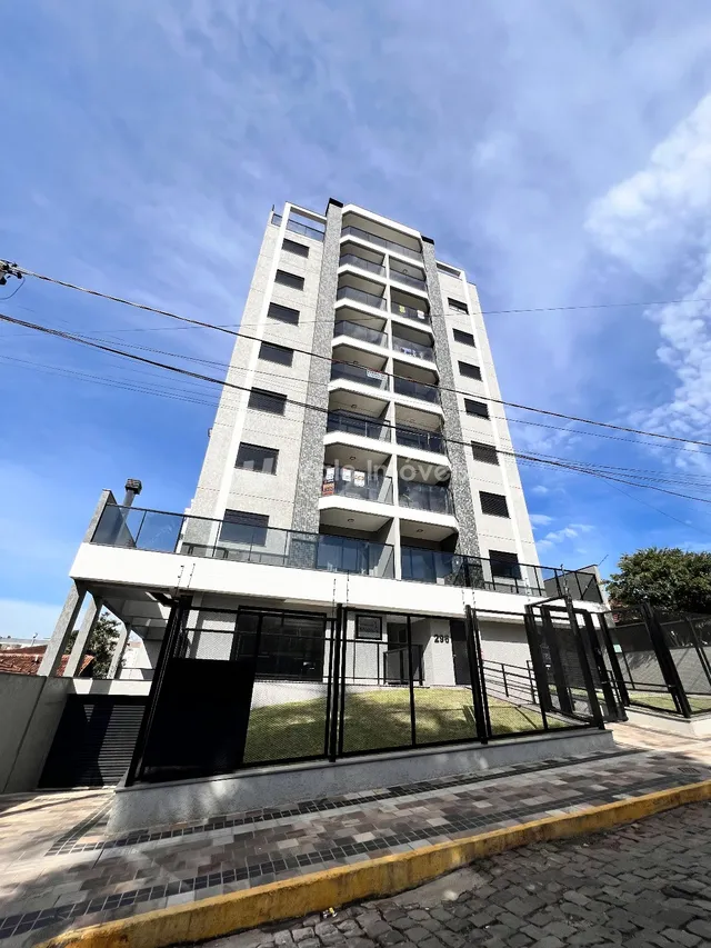 Fachada de um prédio residencial em Lajeado, Brasil.