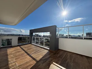 Vista da varanda de um imóvel em Lajeado, Brasil.