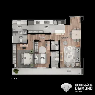 Apartamento com 2 dormitórios, foto 4