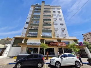 Fachada de um prédio residencial em Lajeado, Brasil.