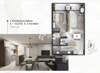 Apartamento com 1 dormitório, foto 7