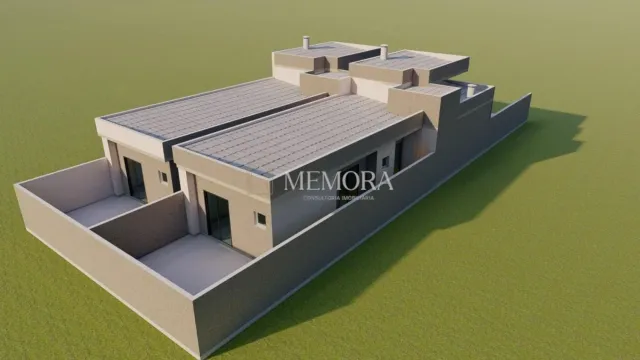 Vista externa de uma residência em Lajeado, Brasil, apresentando sua arquitetura.
