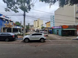 Vista da fachada de uma residência em Lajeado, Brasil.