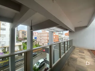 Vista da varanda de um imóvel em Lajeado, Brasil.