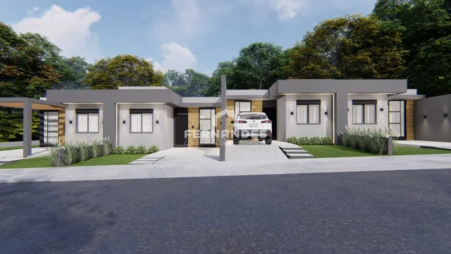 Casa geminada com 2 dormitórios