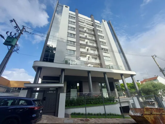 Fachada de um prédio residencial em Lajeado, Brasil.