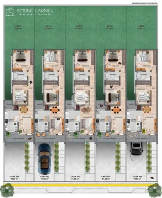 Casa geminada com 2 dormitórios, foto 5