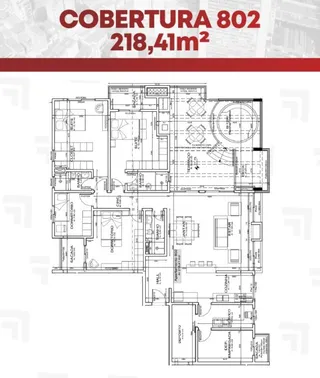Apartamento com 4 dormitórios, foto 8
