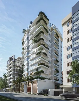 Fachada de um prédio residencial em Lajeado, Brasil.