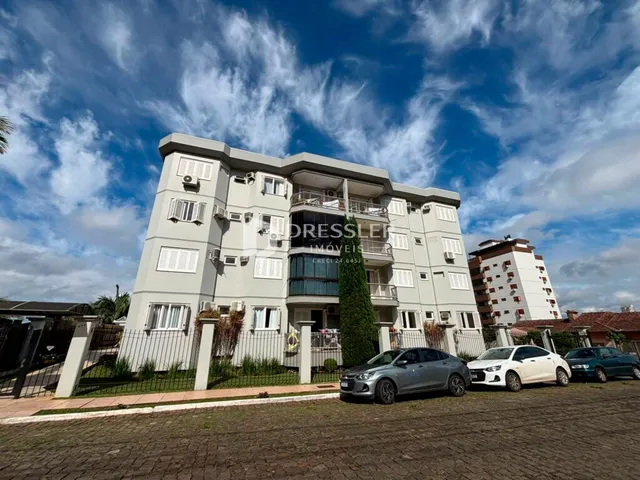 Fachada de um edifício residencial em Lajeado, Brasil.