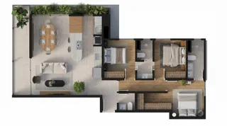 Apartamento com 3 dormitórios, foto 9