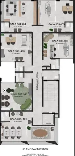 Sala comercial, foto 2