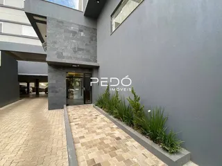 A fachada de um imóvel em Lajeado, Brasil.