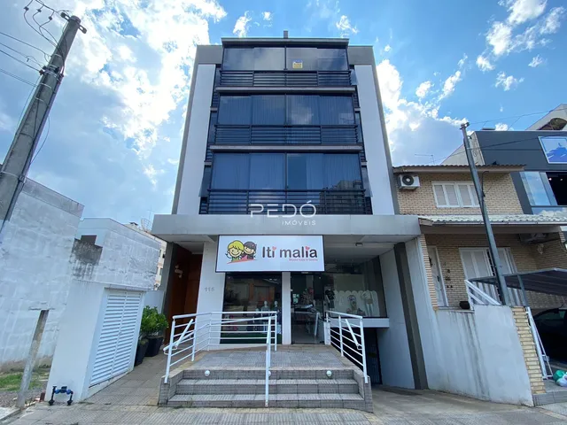 Fachada de um prédio residencial em Lajeado, Brasil.