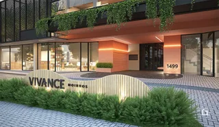 Fachada moderna de um imóvel residencial em Lajeado, Brasil.