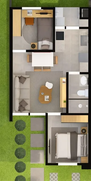 Casa com 2 dormitórios, foto 6