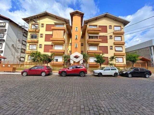Fachada de um prédio residencial em Lajeado, Brasil.