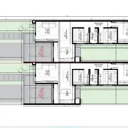 Planta baixa de um imóvel residencial em Lajeado, mostrando a distribuição dos cômodos.