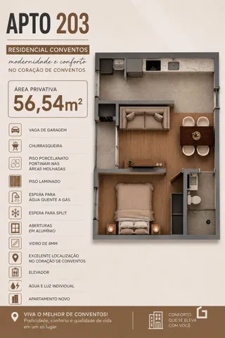 Apartamento com 1 dormitório, foto 9