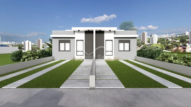 Casa geminada com 2 dormitórios