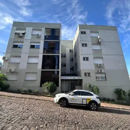 Fachada de um prédio residencial em Lajeado, Brasil.
