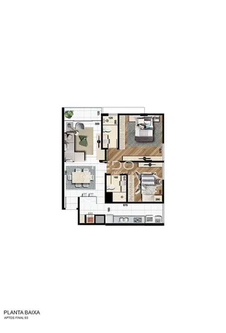 Apartamento com 2 dormitórios, foto 25