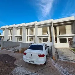 Fachada de um imóvel em Lajeado, Brasil.