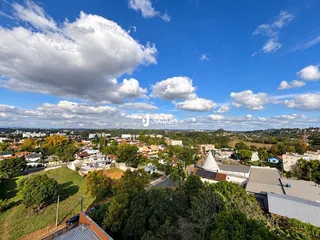 Vista aérea de uma área residencial em Lajeado, Brasil.