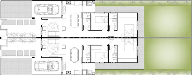 Casa geminada com 2 dormitórios, foto 3