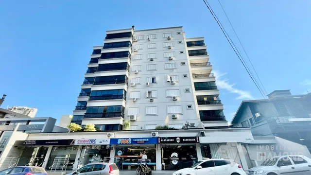 Fachada de um prédio residencial em Lajeado, Brasil.
