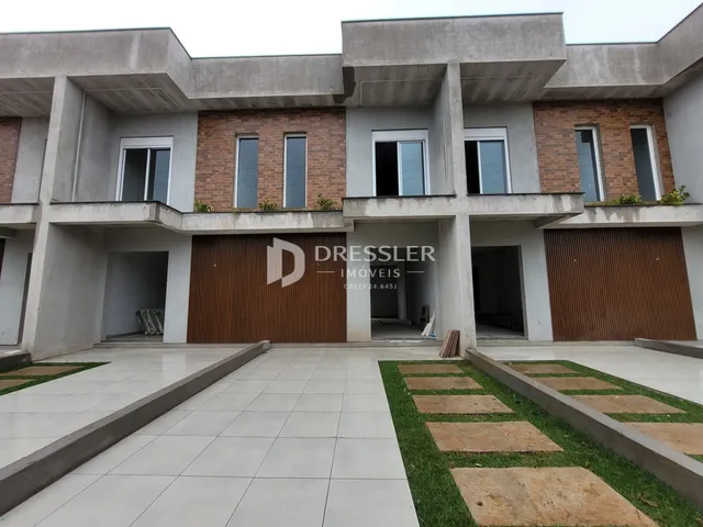 Fachada de um imóvel residencial em Lajeado, Brasil.