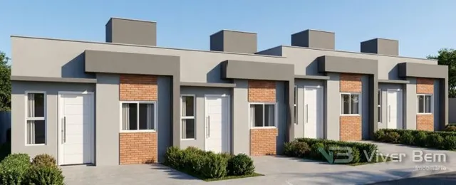 Casa geminada com 2 dormitórios