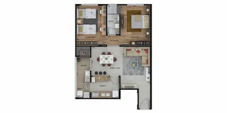 Apartamento com 3 dormitórios, foto 10