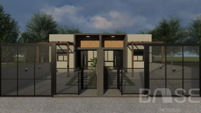 Casa geminada com 2 dormitórios